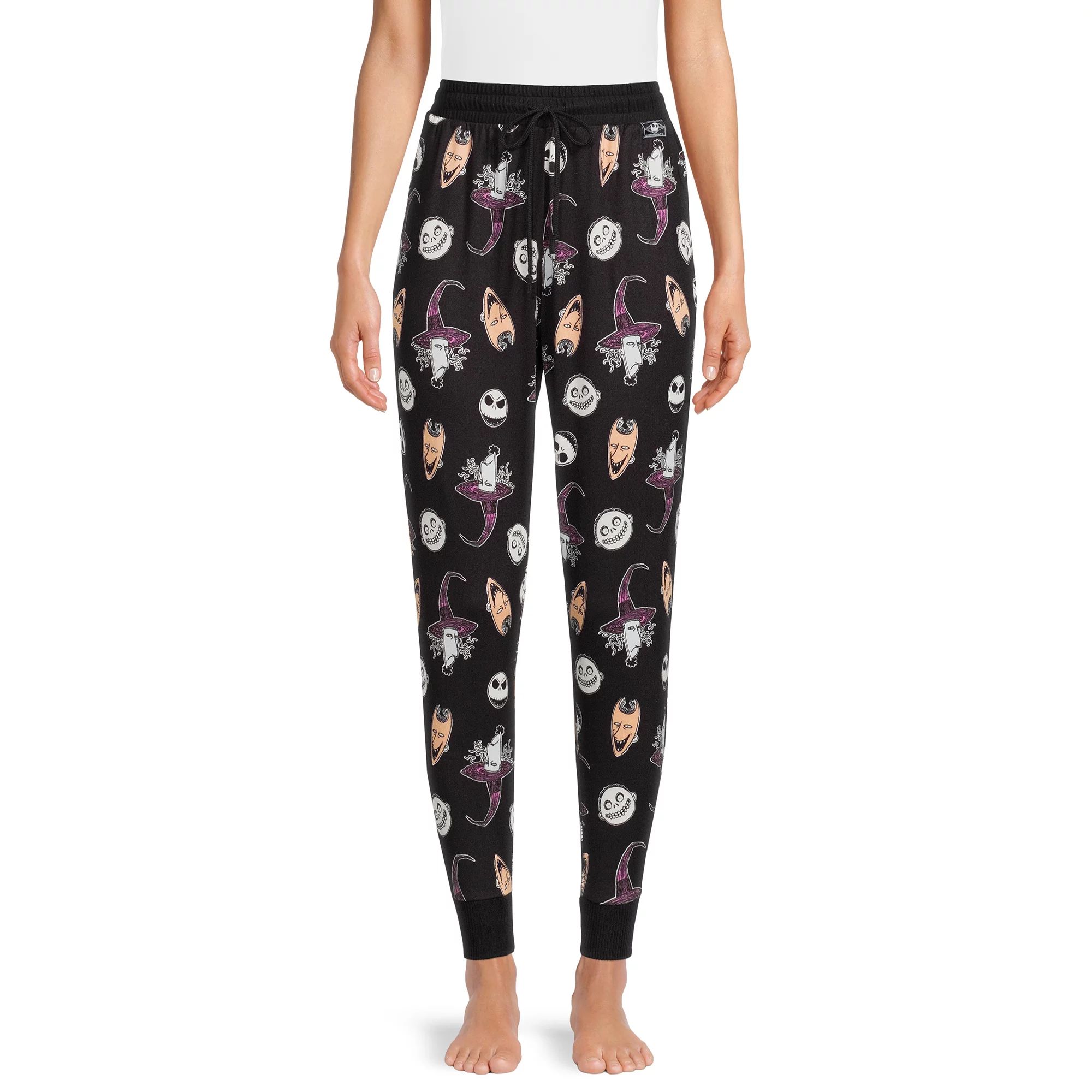 Disney's Nightmare Before Christmas Women's and Women's Plus Size Graphic Jogger Pants | Walmart (US)