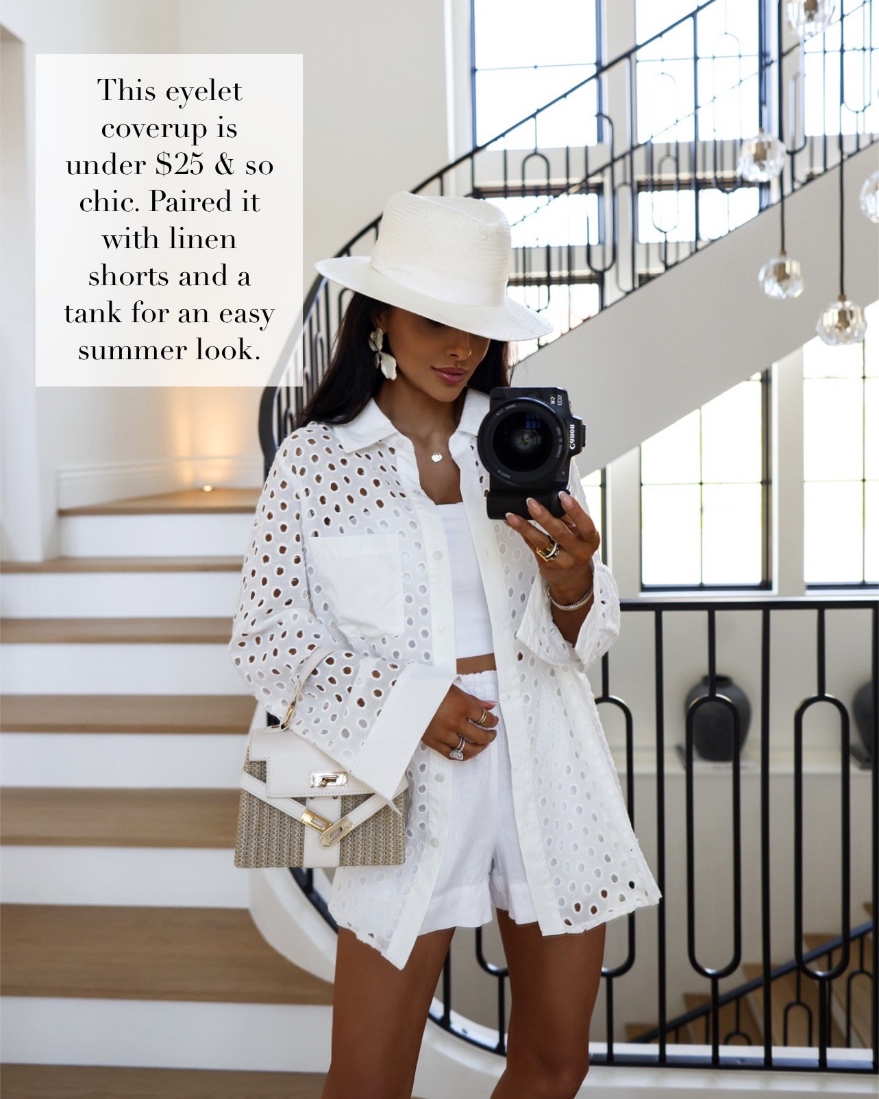 Amazon finds that feel expensive
Amazon eyelet coverup that looks so luxe 
Layer it over a tank and linen shorts for an easy summer outfit or beach vacation look. 

It’s on sale now!

#LTKTravel #LTKSwim #LTKSaleAlert