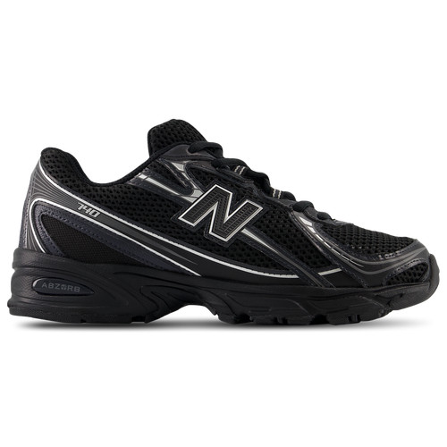 New Balance Mens New Balance 740 - Mens Running Shoes Black/Silver Size 11.5 | Champs Sports