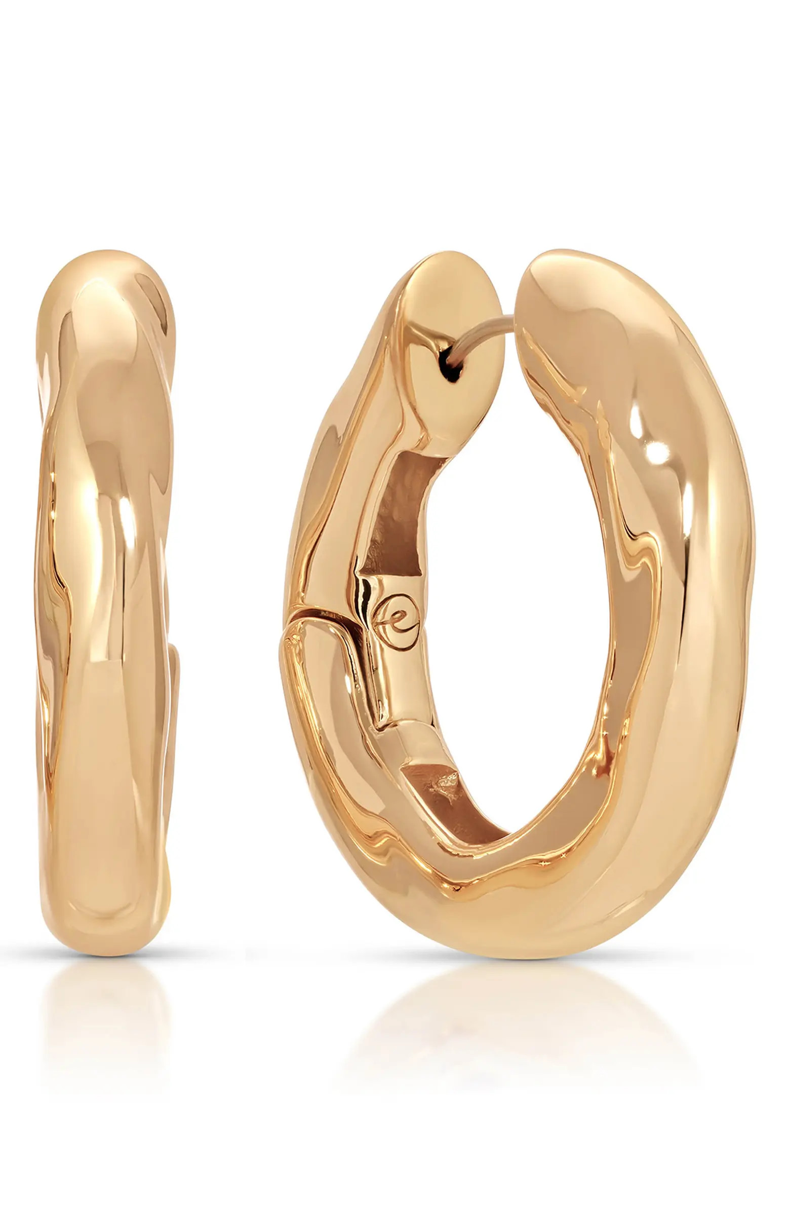 Molten Hoop Earrings | Nordstrom