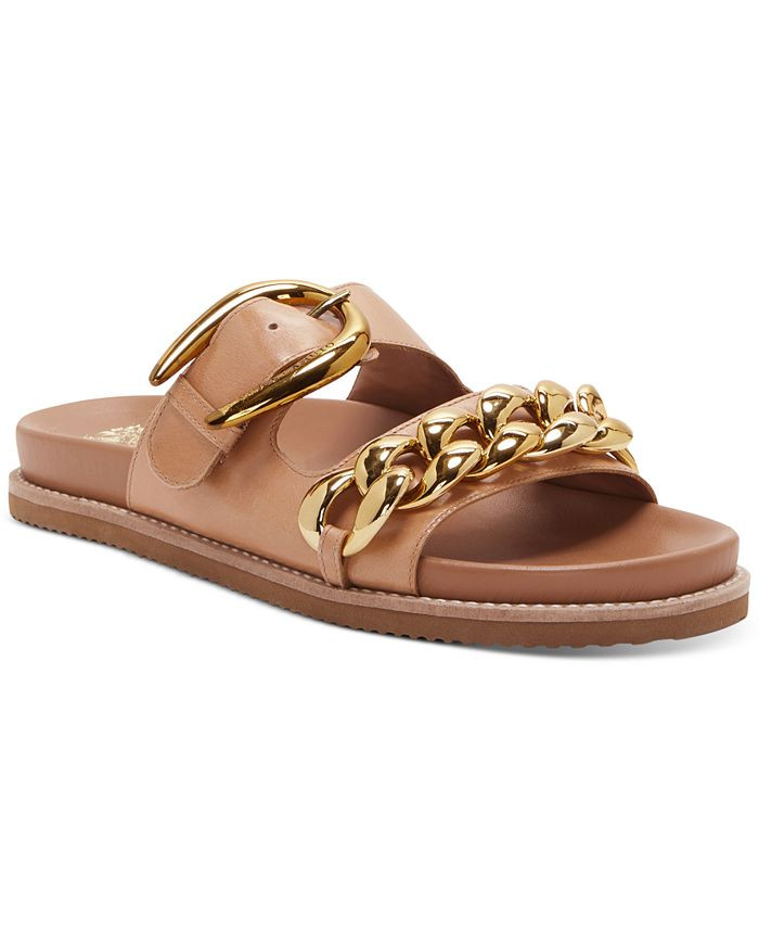 Vince Camuto Women's Kenendys Chained Footbed Sandals & Reviews - Sandals - Shoes - Macy's | Macys (US)