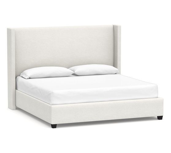 Elliot Shelter Upholstered Bed | Pottery Barn (US)