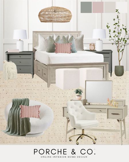 Curated collections, modern classic girls room, teen girls bedroom, bedroom decor
#visionboard #moodboard #porcheandco

#LTKhome #LTKstyletip #LTKFind