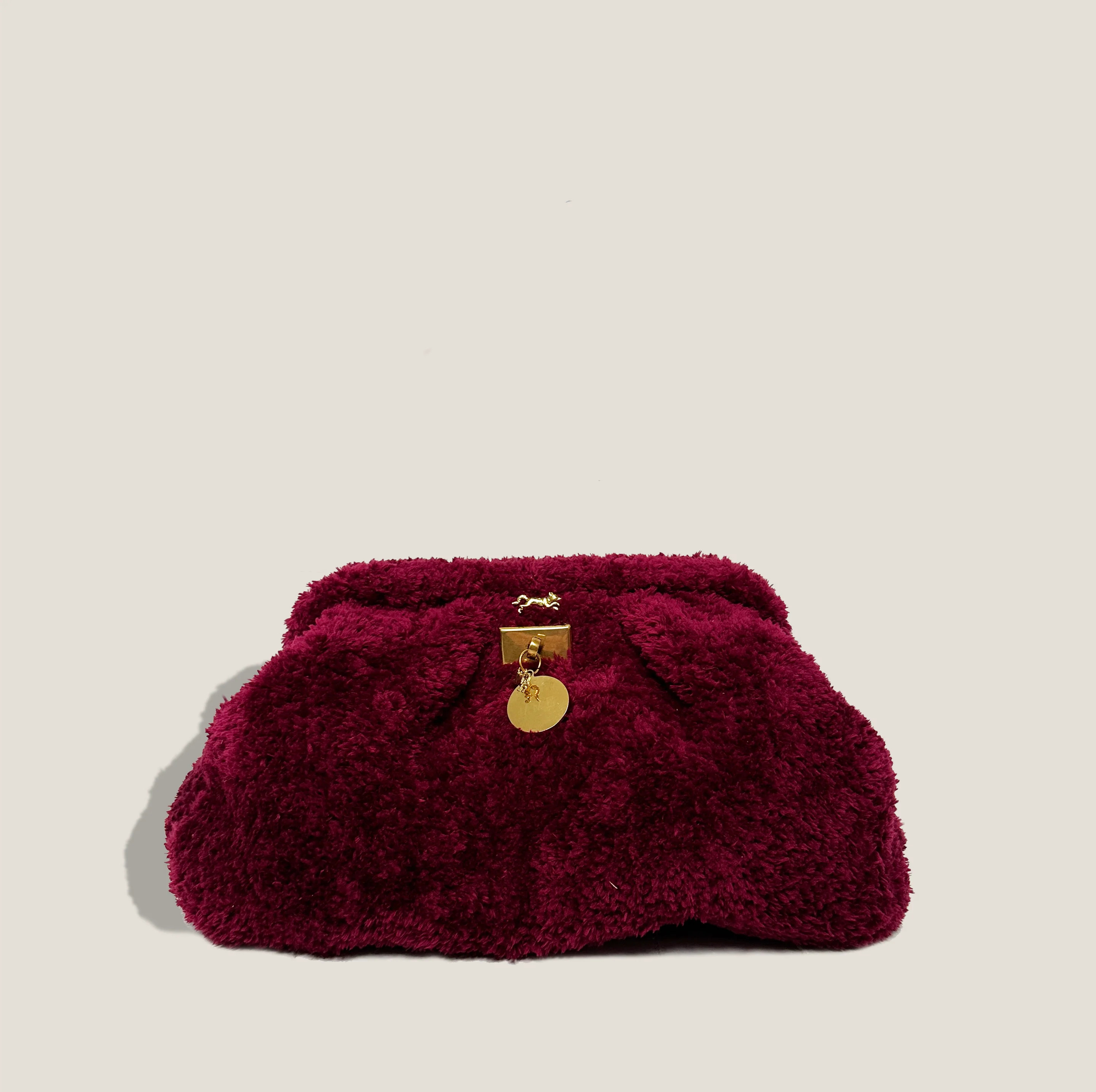 MME. SUGAR PLUM CLUTCH - WINTER ROUGE | MME.MINK