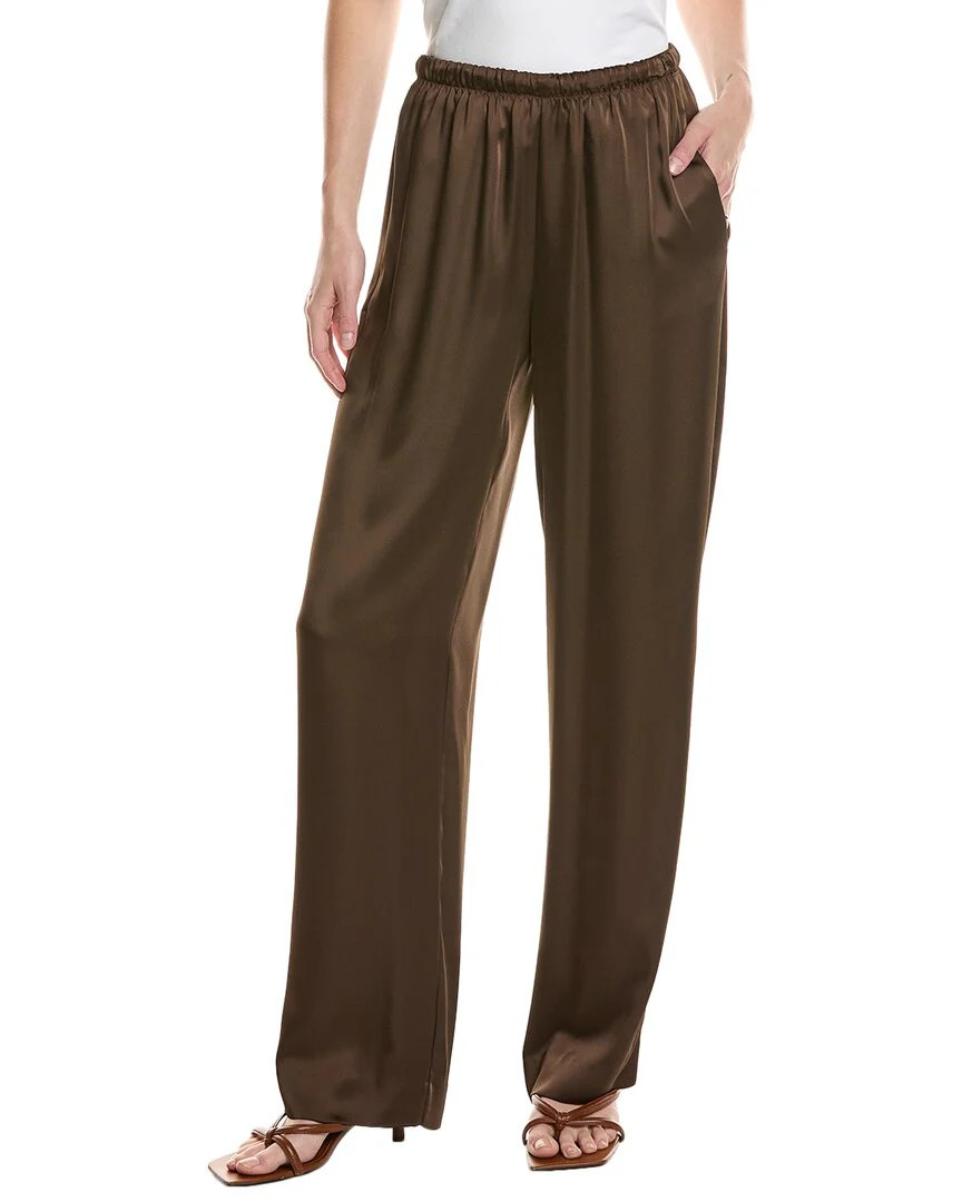 Vince Satin Pull-On Pant | Shop Simon