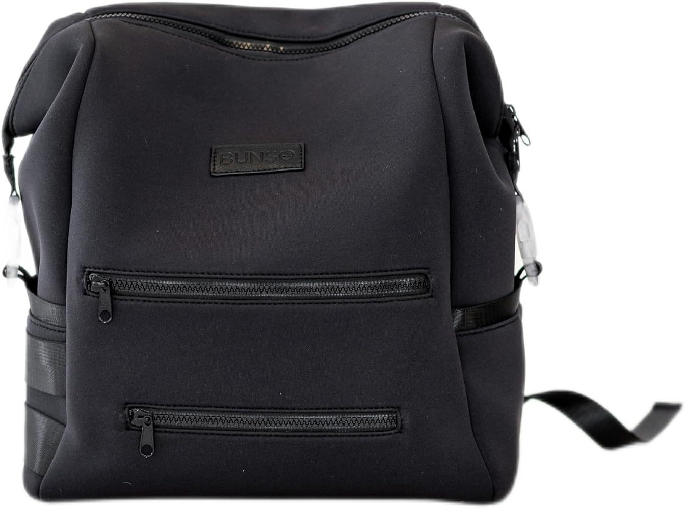 Neoprene Diaper Bag, Minimalist Backpack Diaper Bag with Pouch, Changing Pad, and Stroller Straps... | Amazon (US)