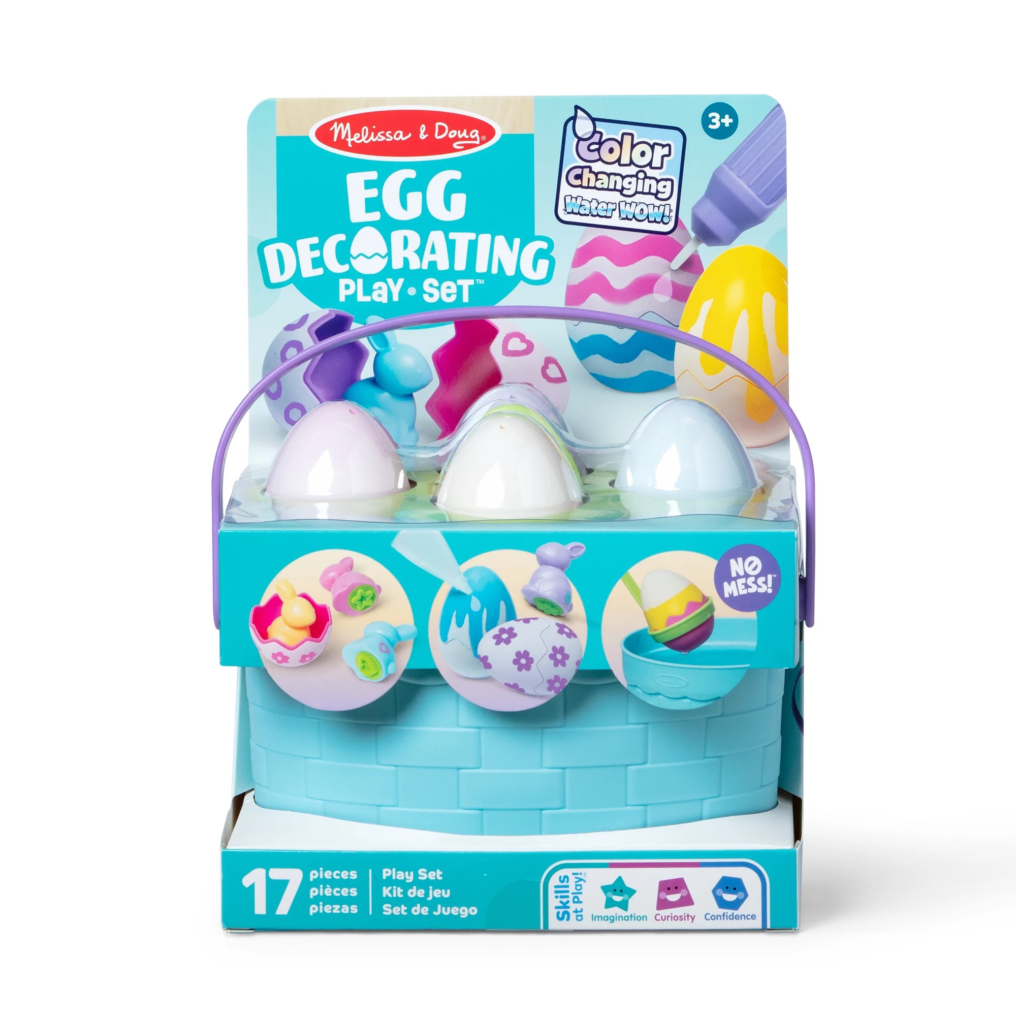 Melissa & Doug Water Wow Egg Decorating Play Set, Color with Water, Reusable Mess-Free Coloring A... | Walmart (US)