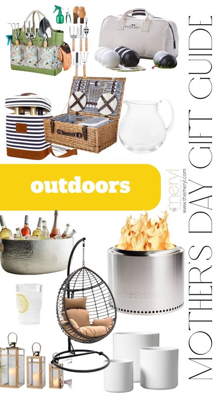 Mother’s Day Gift Guide. Fun ideas for the mom who likes to spend time outdoors.
S’mores Firepit Solo Stove Picnic Basket Acrylic Drink ware Bar Tub Egg Chair Gardening Tools Planters Lanterns

#LTKGiftGuide #LTKhome #LTKSeasonal