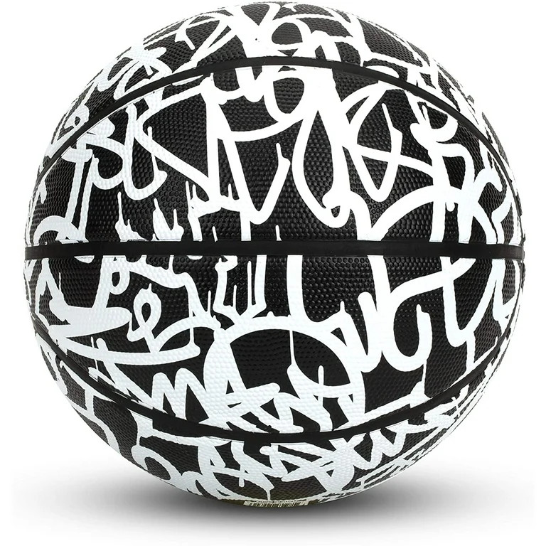 AND1 Fantom Rubber Basketball, Black & White Graffiti, 29.5" | Walmart (US)