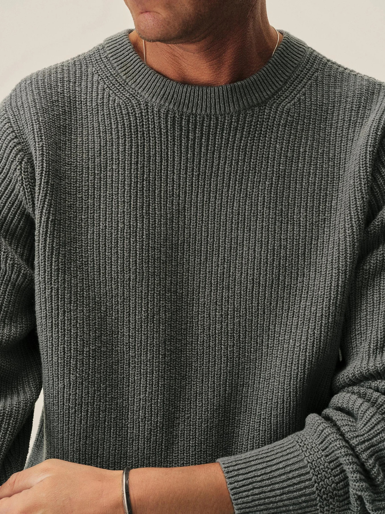 Vintage Navy Seafarer Cotton Rib Crew - Buck Mason- Modern American Classics | Buck Mason