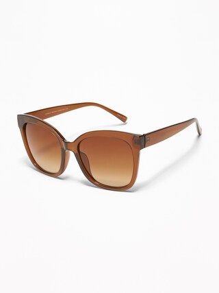 Oversized Square-Frame Sunglasses for Women | Old Navy (US)