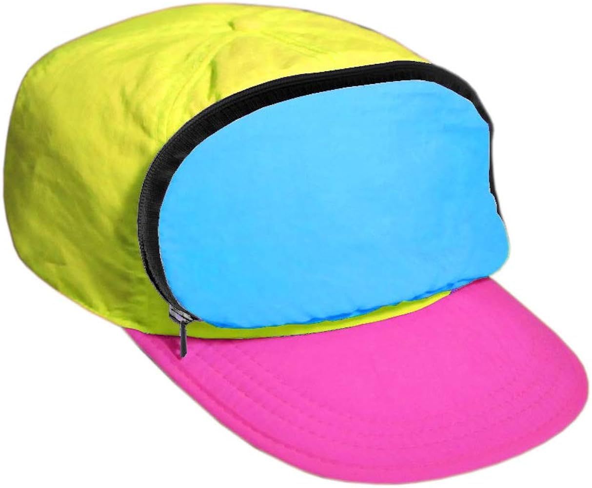 Fanny Pack Hat Nylon| 80s/90s Cap for Men | Retro Cap for Women |Zipper Pocket | Amazon (US)