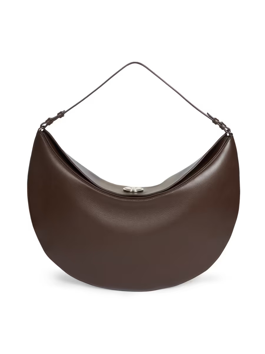 Jacquemus Le Calisso Rond Leather Bag | Saks Fifth Avenue | Saks Fifth Avenue