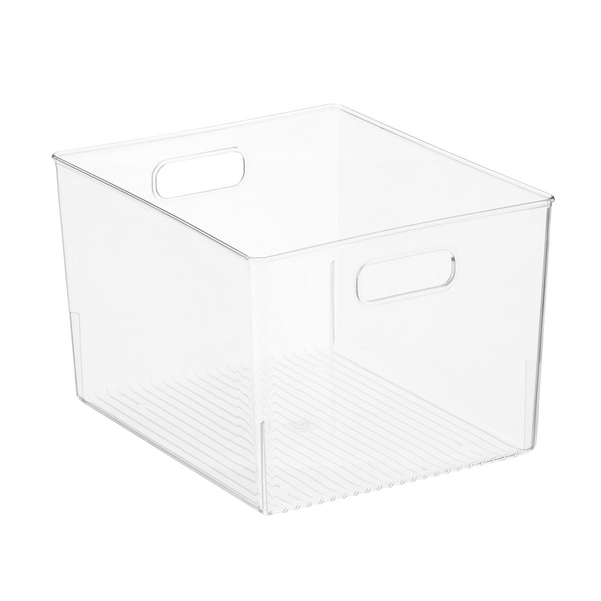 iDESIGN Linus Large Kitchen Bin Clear | The Container Store