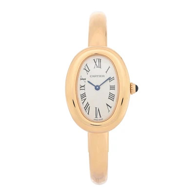 18K Yellow Gold 23mm Baignoire Quartz Watch | FASHIONPHILE (US)