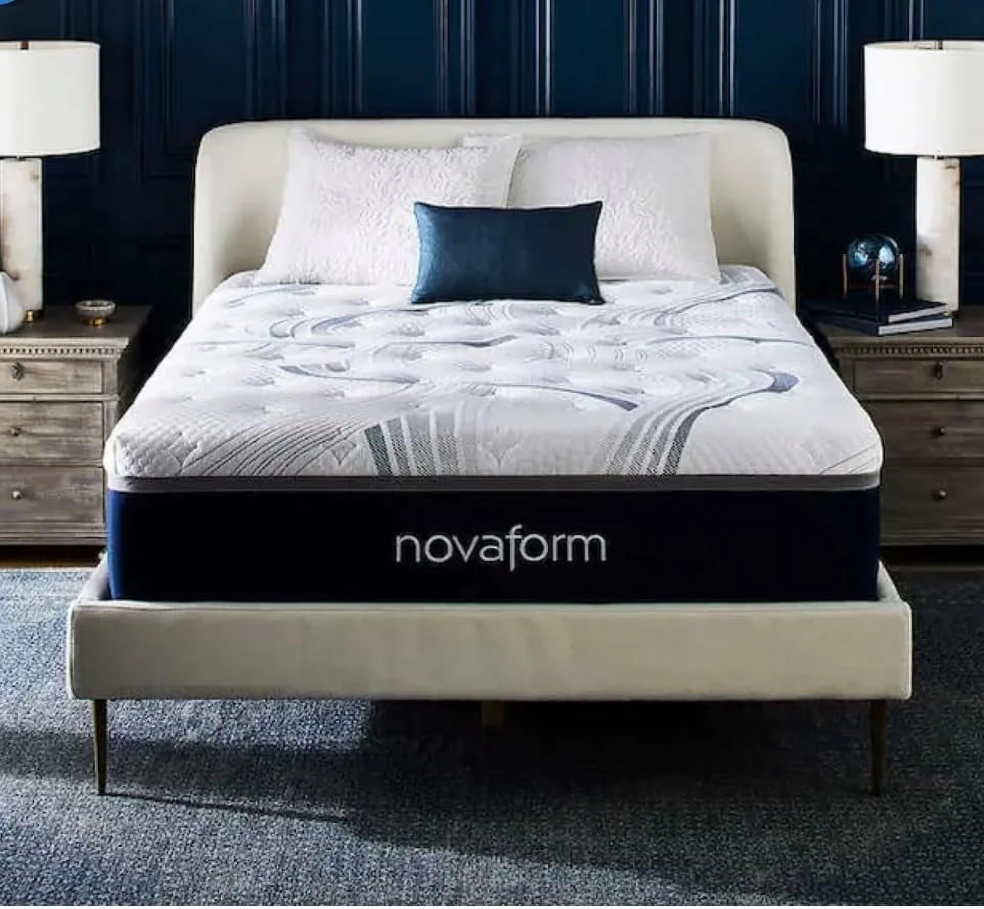 Novaform 14” ComfortGrande Advanced Gel Memory Foam Mattress, King | Walmart (US)