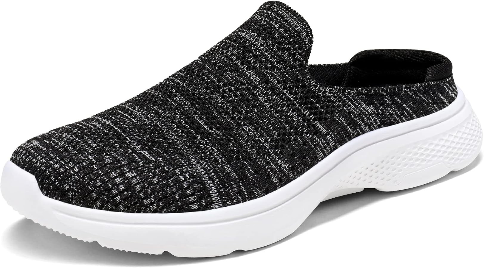 DREAM PAIRS Mules for Women Shoes Slip on Sneakers Knit Flats Lightweight Breathable Comfortable ... | Amazon (US)