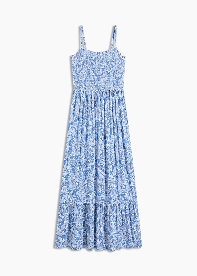 Modernes Kleid mit Smok - blau - Damen | bonprix | Bonprix DE