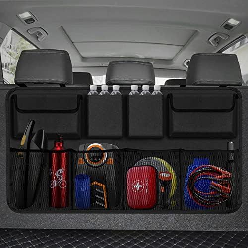 Car Trunk Organizer, Backseat Hanging Organizer with 8 Large Storage Bag -Trunk Organizer for SUV,Tr | Amazon (US)