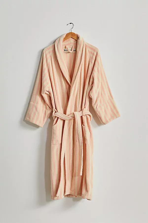 MagicLinen Waffle Hooded Bath Robe