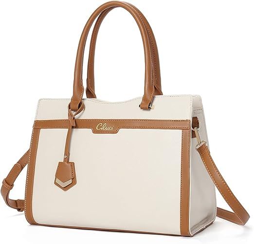 CLUCI Satchel Purses and Handbags for Women Leather Totes Designer Ladies Crossbody Shoulder Bag | Amazon (US)