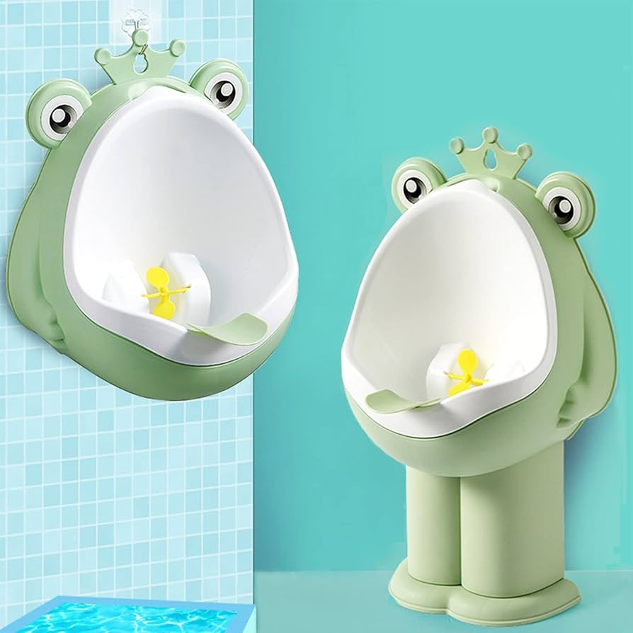 Frog Pee Training,Potty Training Urinal for Boys Kids Toddler Standing Urinal Wall-Mounted Toilet... | Amazon (US)