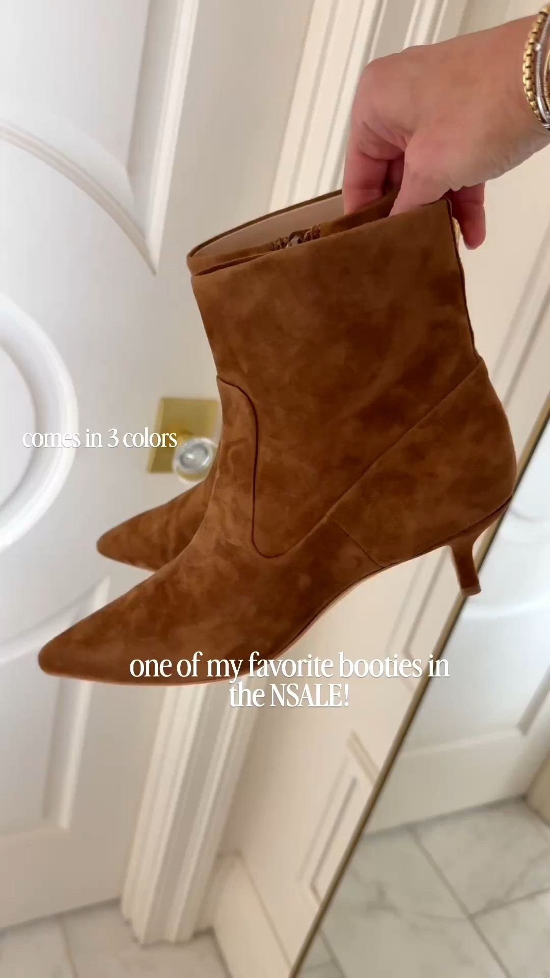 One of my favorite booties from the NSALE! Fit tts
