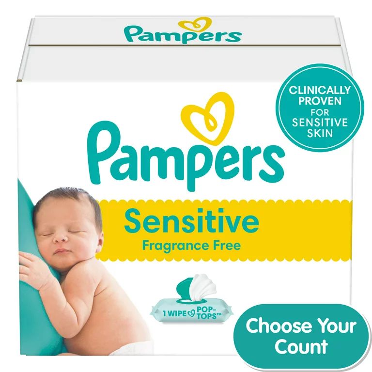 Pampers Sensitive Baby Wipes (Choose Your Count) | Walmart (US)