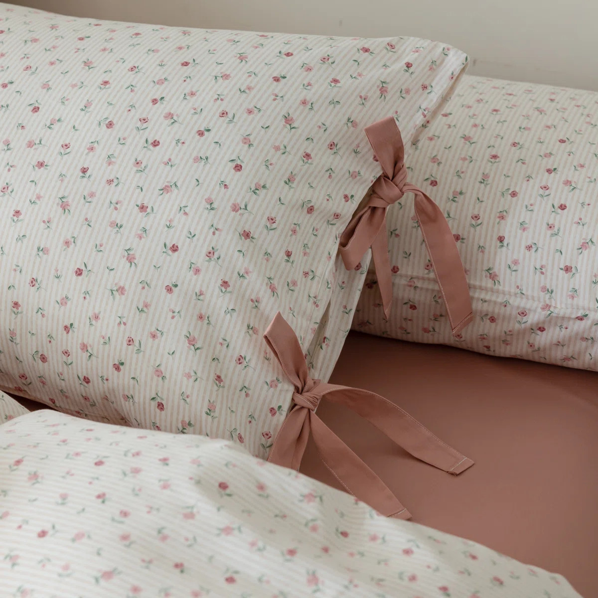 Pure Cotton Floral Print Bedding Duvet Cover Set | Wayfair North America