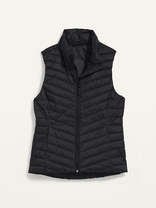 Water-Resistant Narrow-Channel Puffer Vest for Women | Old Navy (US)