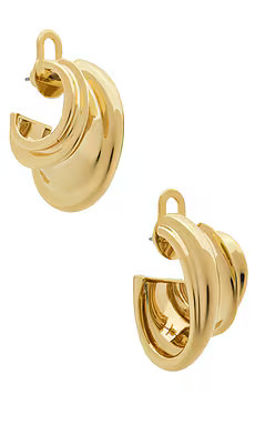 Jenny Bird Leona Hoops in Gold from Revolve.com | Revolve Clothing (Global)