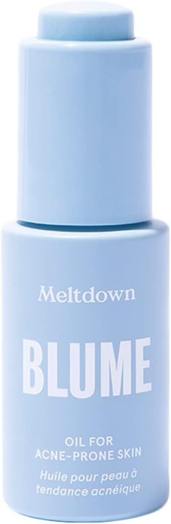 Blume Meltdown Acne Oil - Acne Treatment for Face - Facial Oil with Black Cumin + Blue Tansy + Ro... | Amazon (US)