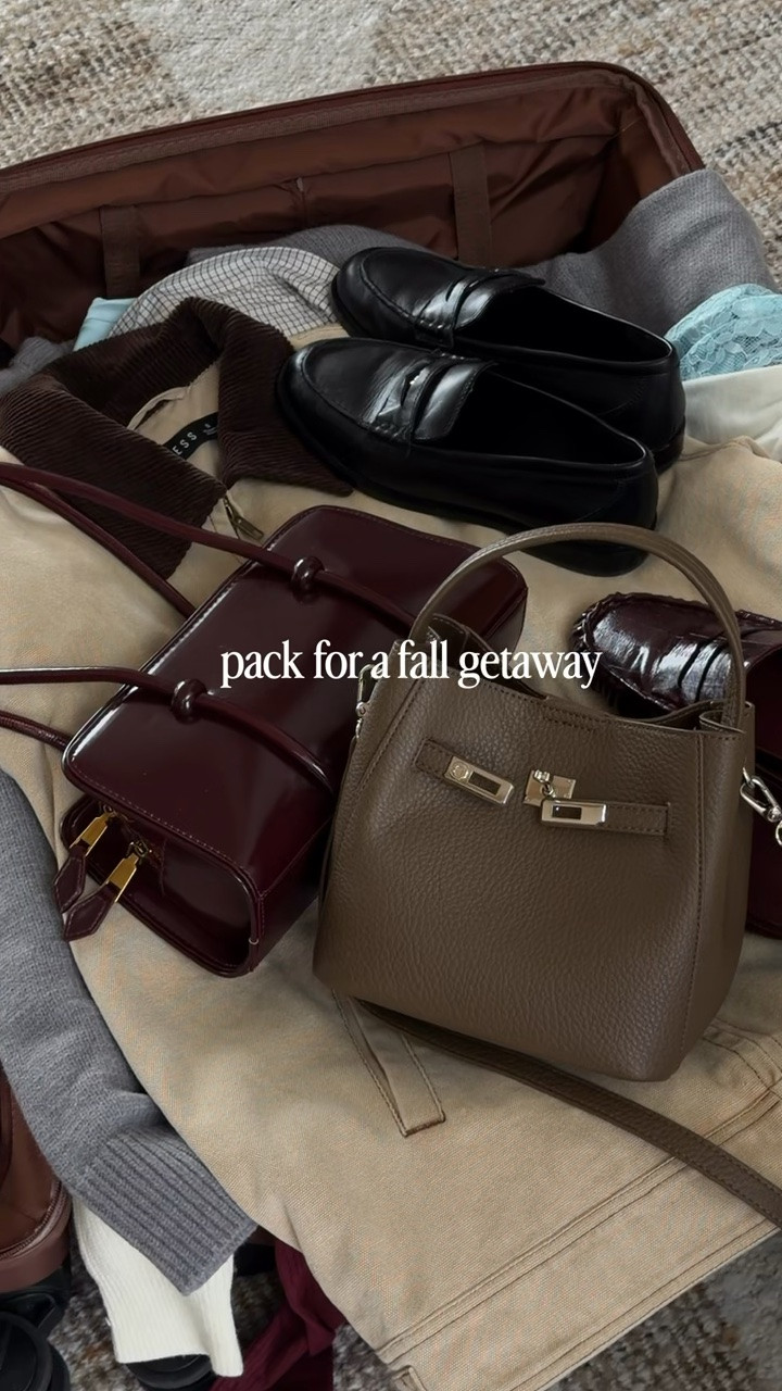 Pack for a fall getaway ✨

Fall outfit, weekend outfit, fall vacation outfits, fall fashion

#LTKgrwm #LTKootd #LTKOver40