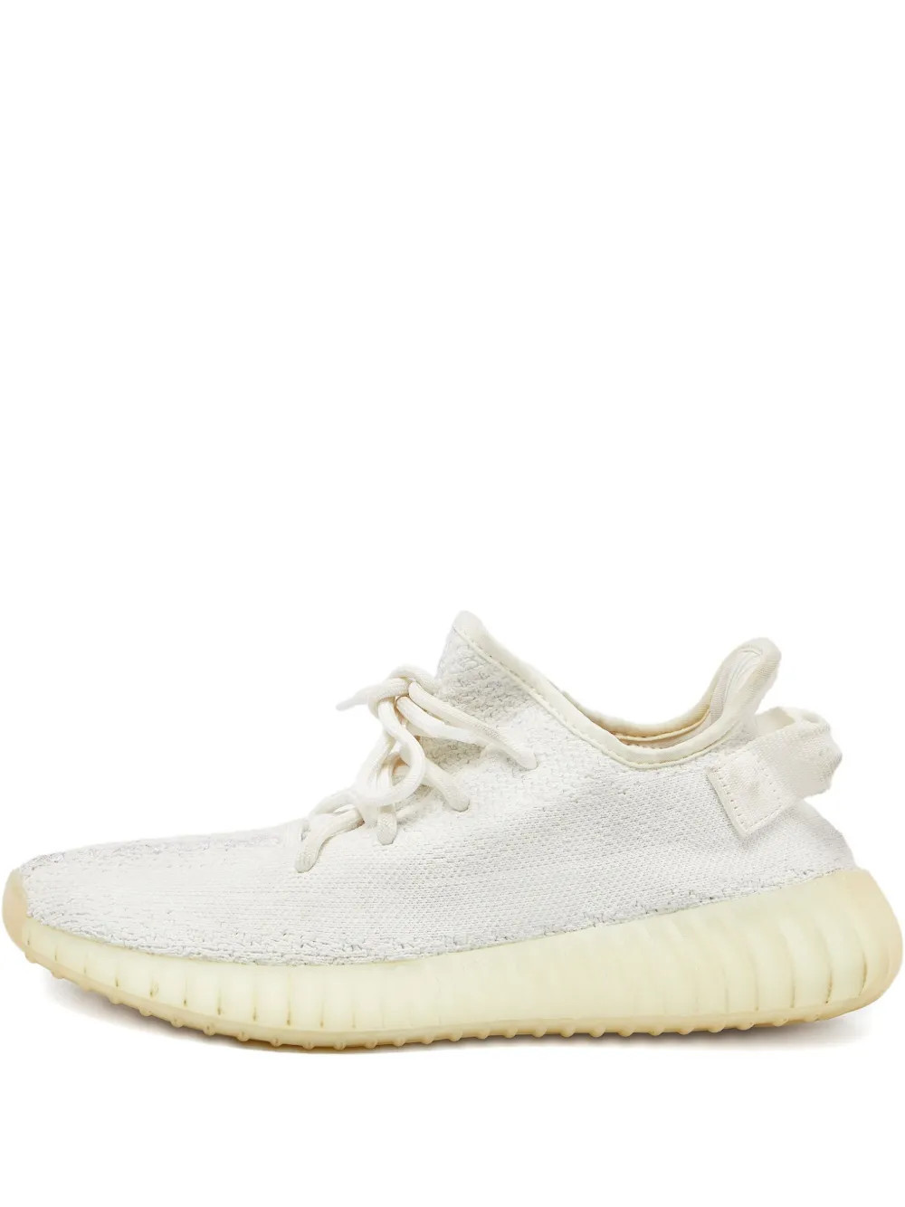 adidas Yeezy pre-owned 350 v2 knit sneakers - White | Farfetch Global