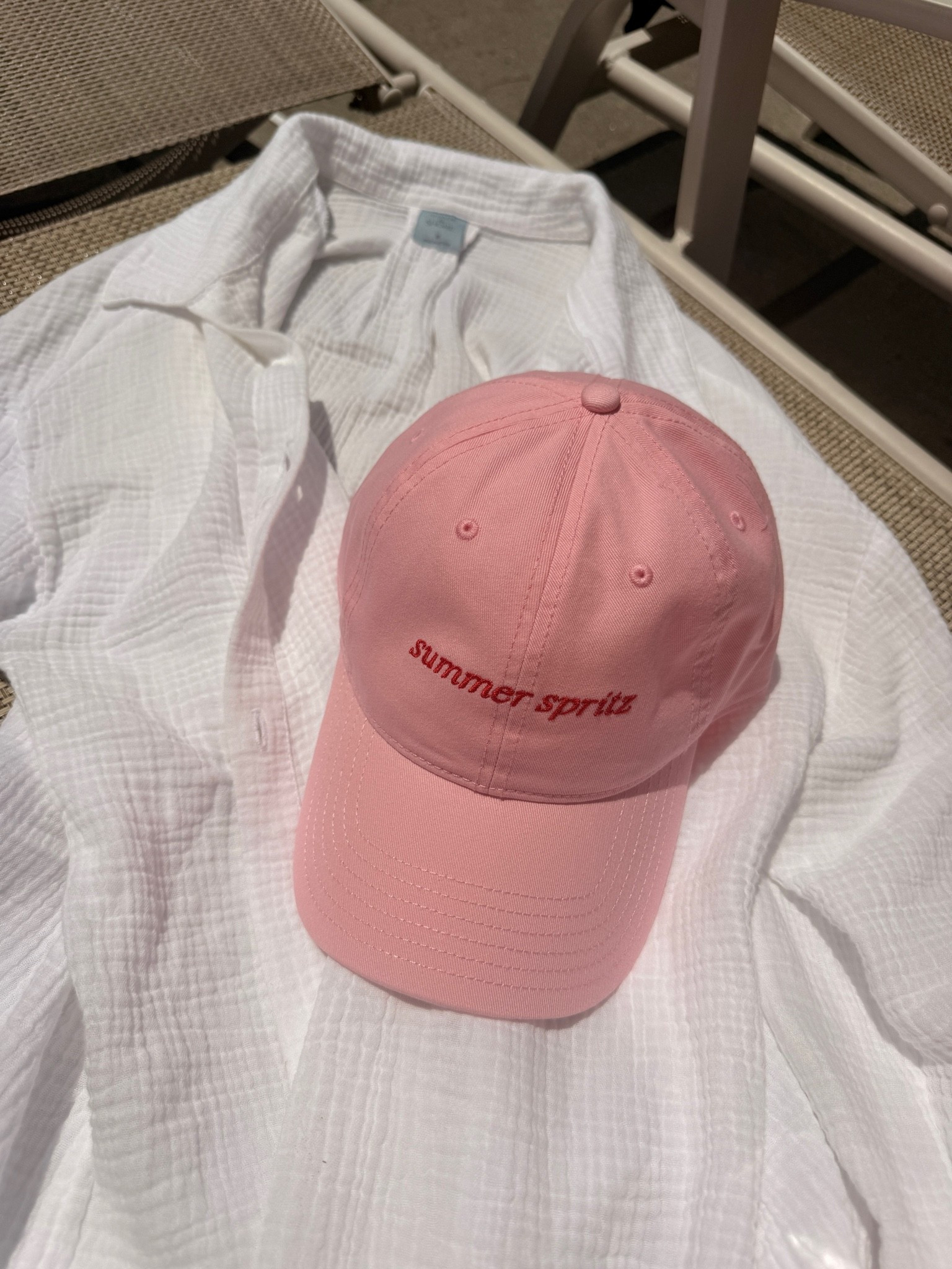 Cutie cover up and summer hat

#LTKdayinmylife #LTKSeasonal #LTKSwim