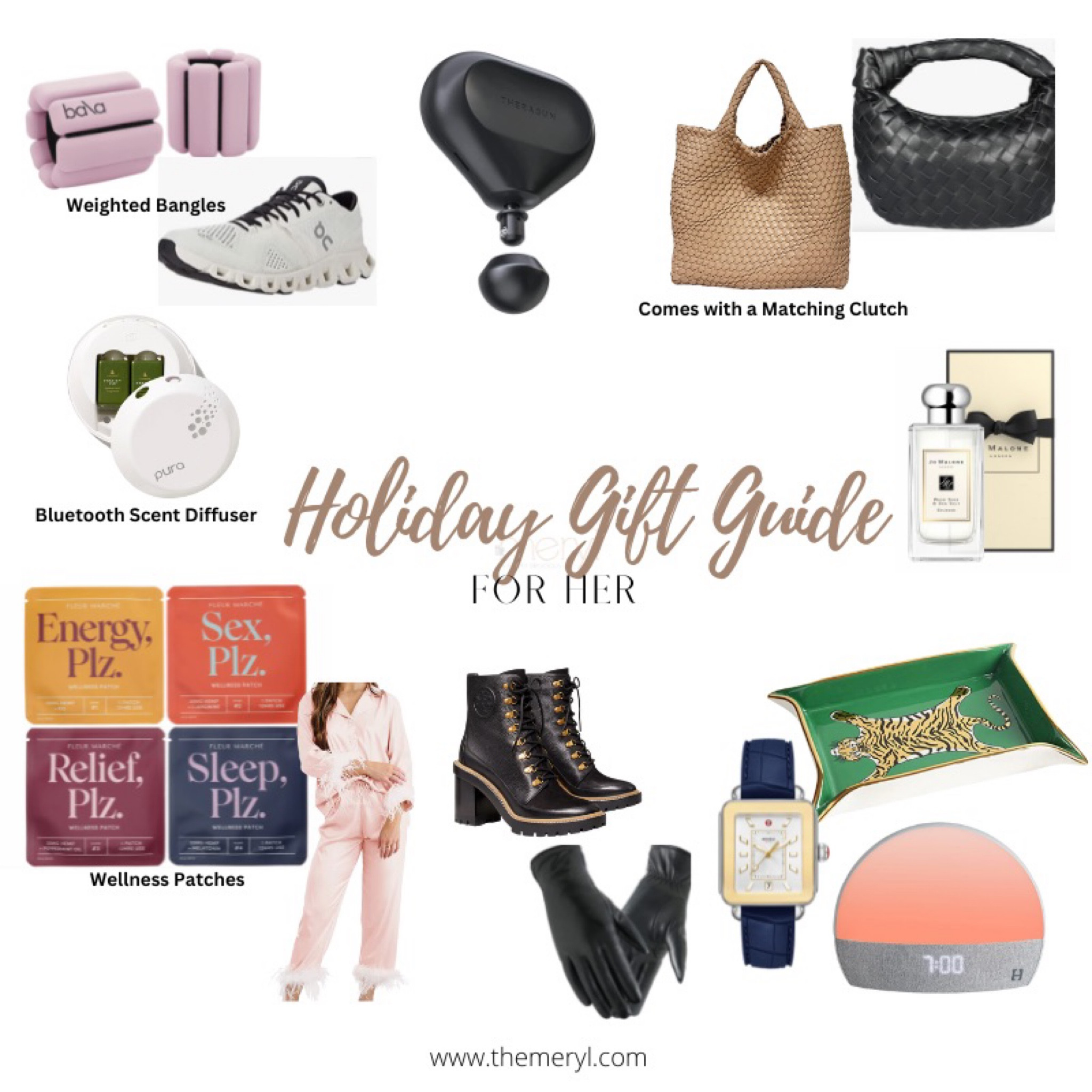 Holiday gift ideas For Her
Theragun Puro Woven Handbag Michele Tory Burch Leather Gloves Fur Pajamas

#LTKSeasonal #LTKHoliday #LTKGiftGuide