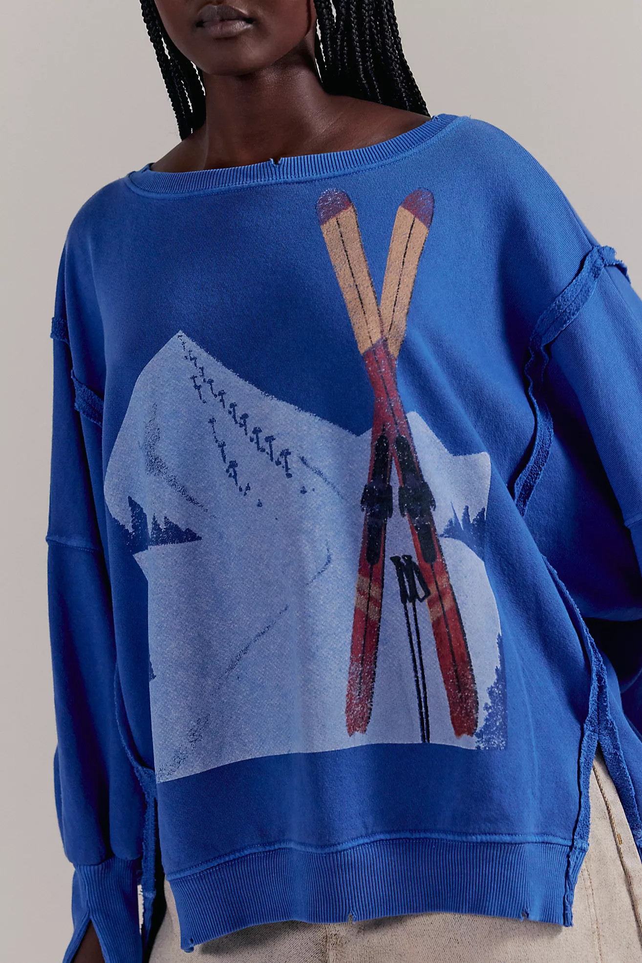 We The Free Graphic Camden Pullover | Free People (Global - UK&FR Excluded)
