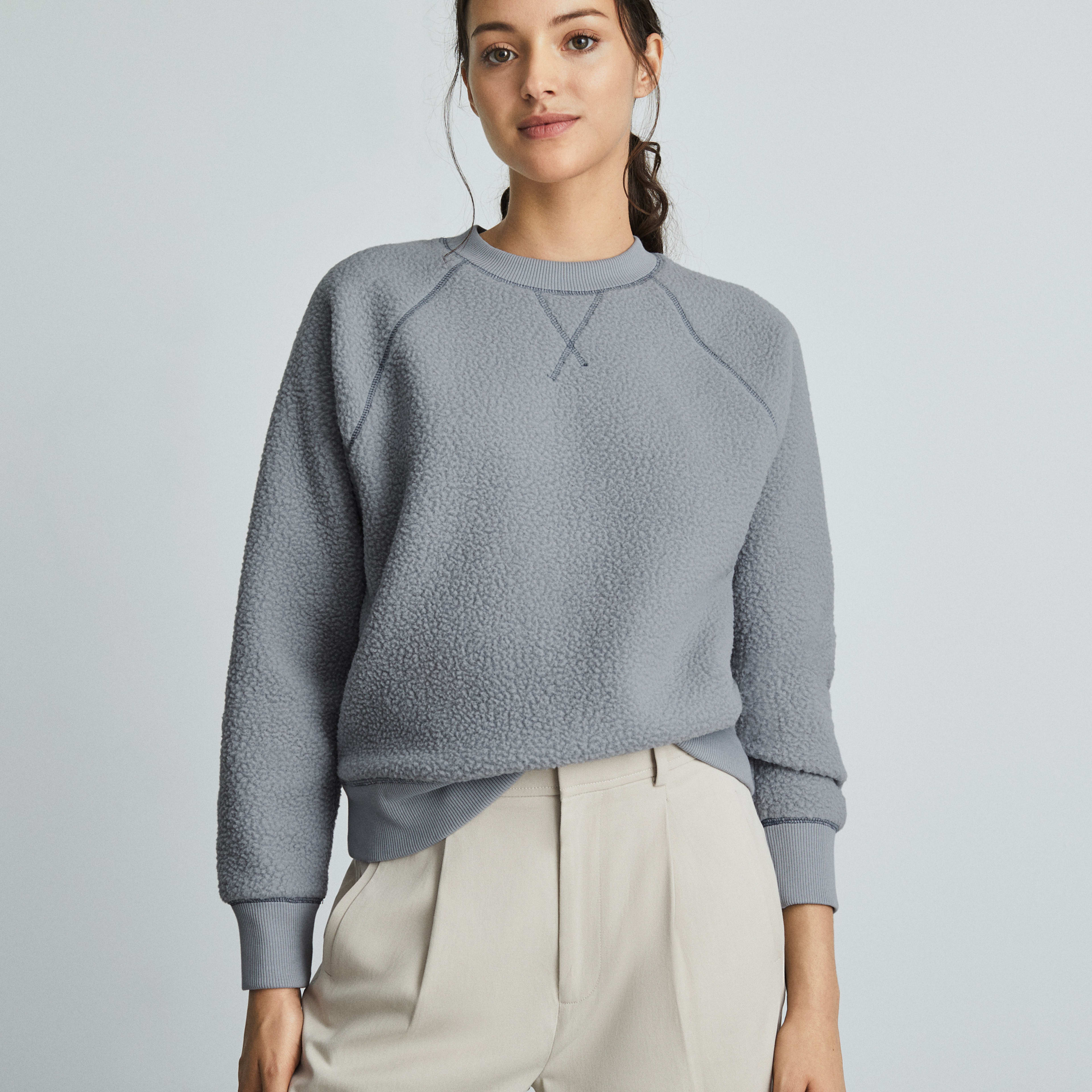 The ReNew Fleece Raglan Sweatshirt | Everlane
