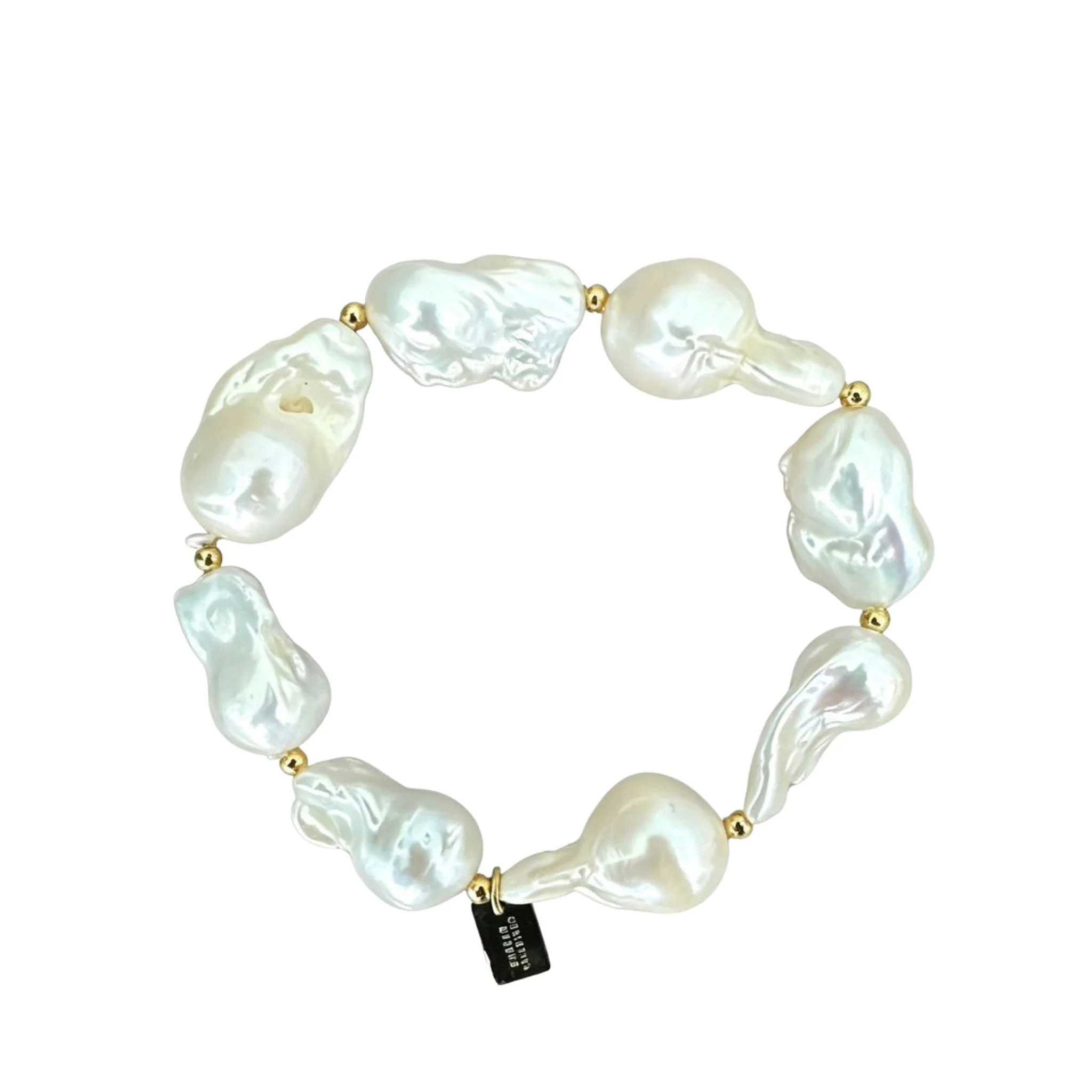 Saltwater Baroque Pearl Bracelet | Christina Greene LLC