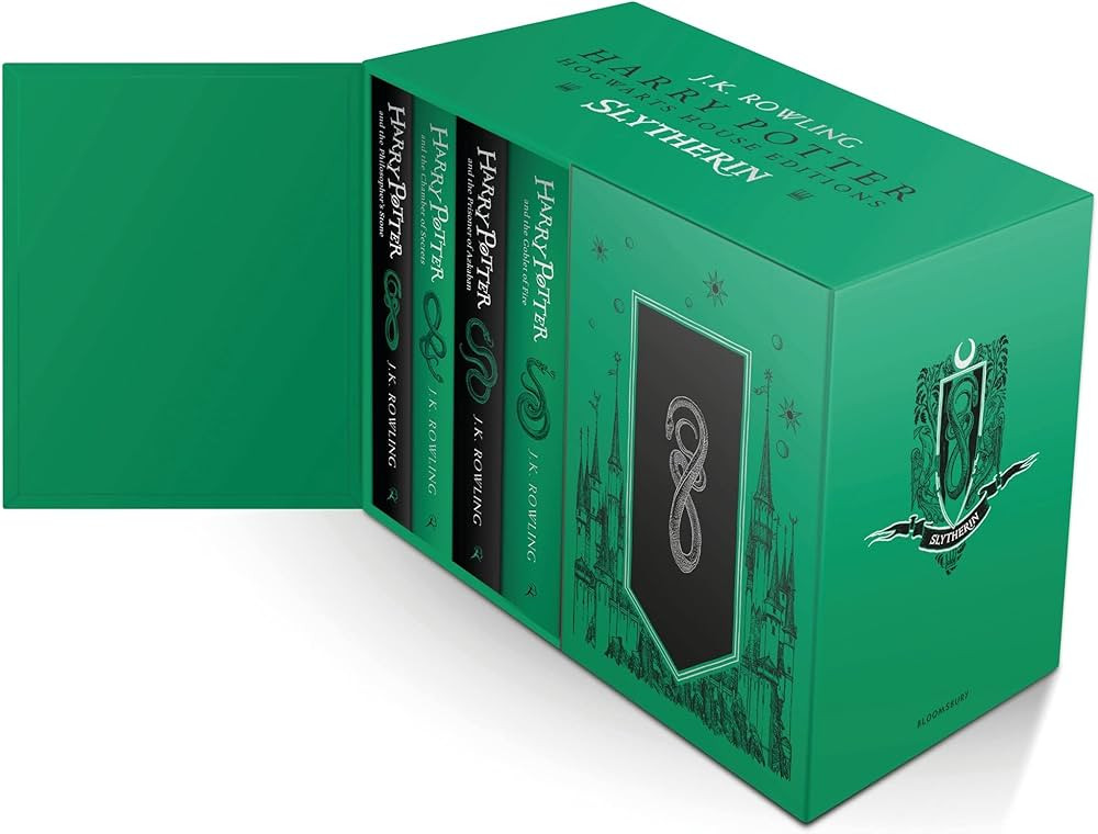 Harry Potter Slytherin House Editions Hardback Box Set | Amazon (US)