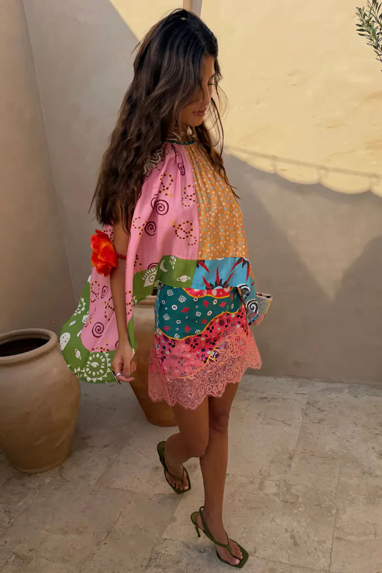 Pastel Morocco Mini Maeva Skirt | Never Fully Dressed US