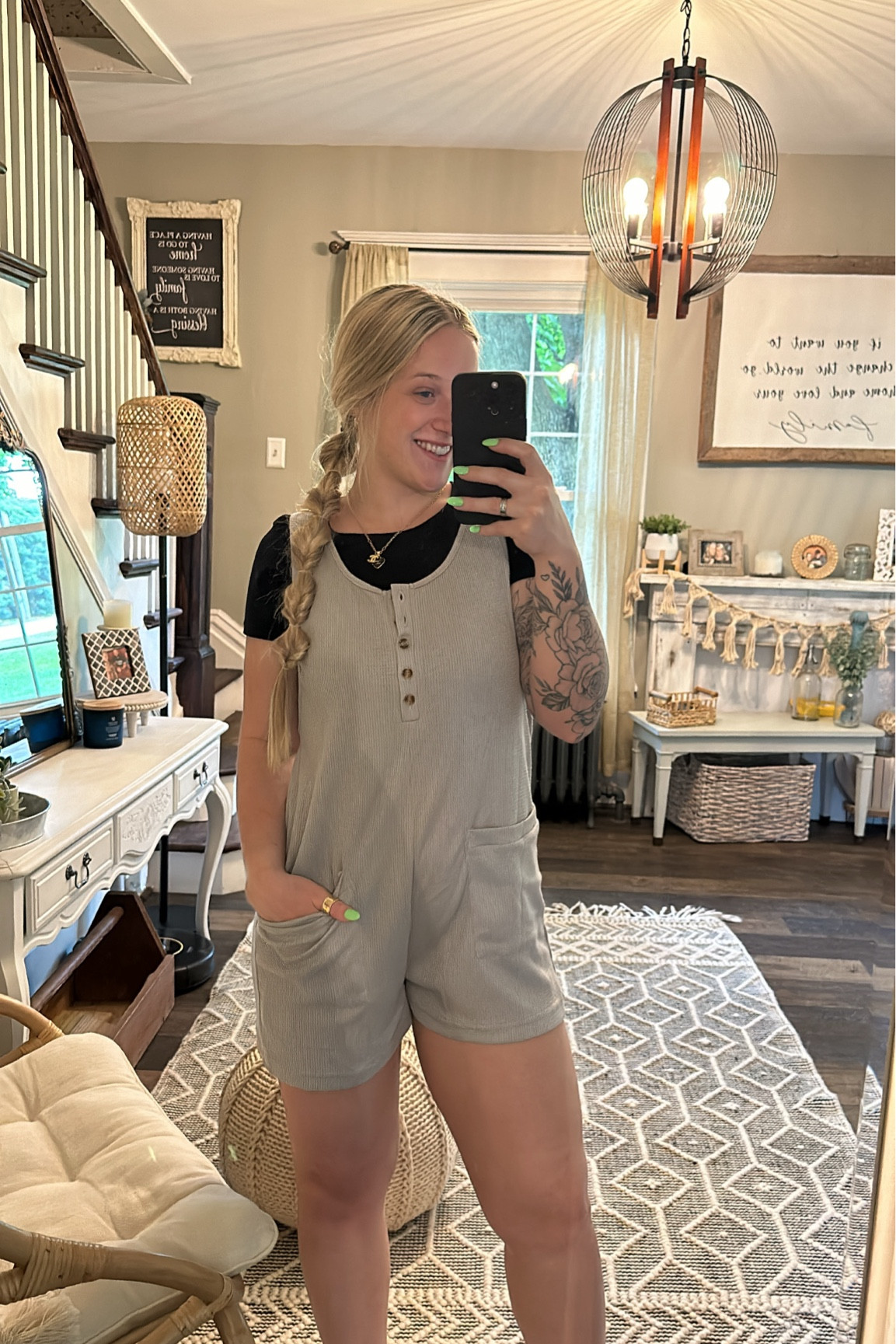 THIS IS SO COMFY!!!! Love the knit look. Wearing a size small

#LTKStyleTip #LTKFindsUnder50