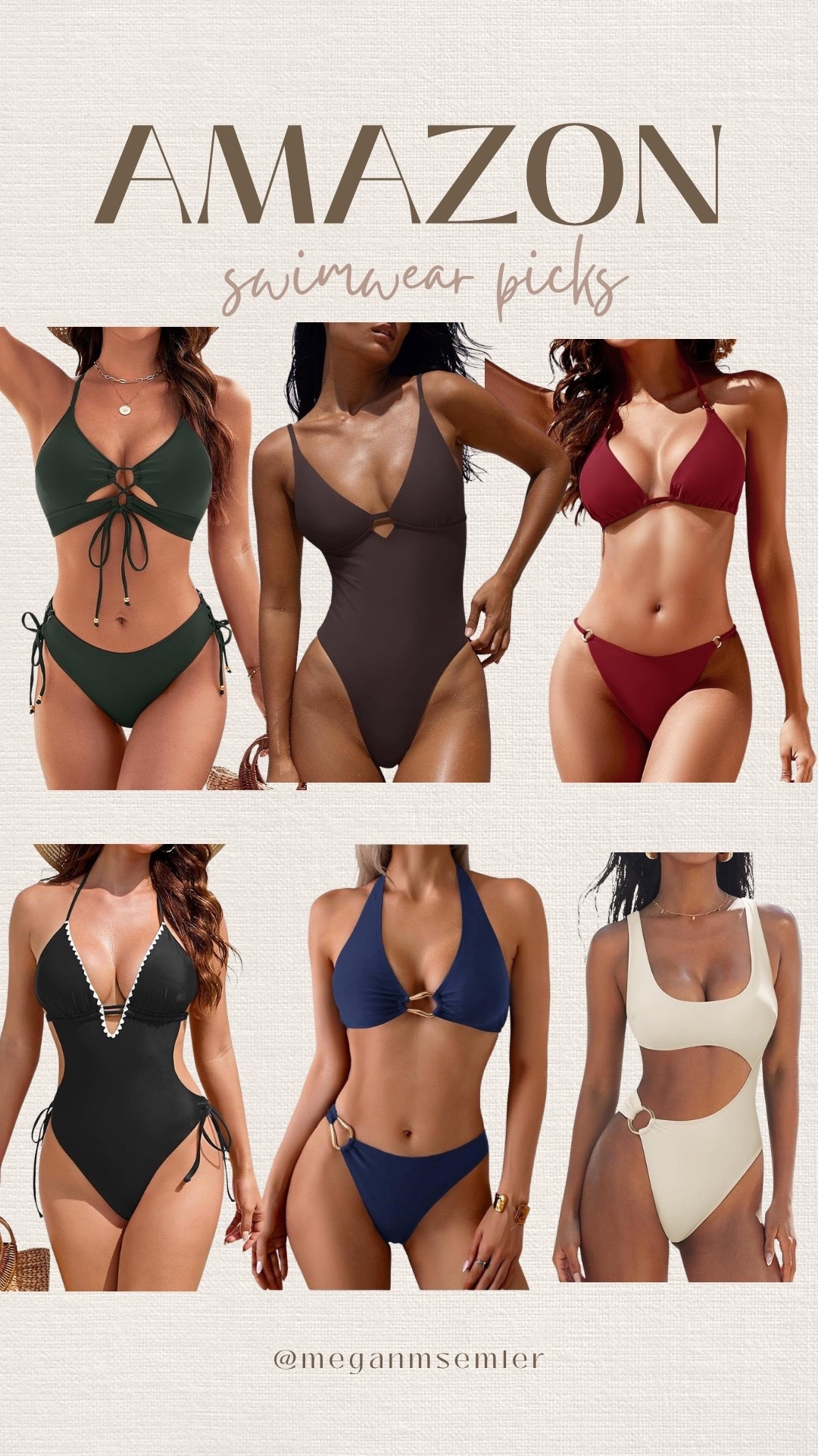 Amazon swimwear picks 

#LTKootd #LTKSwim #LTKgrwm