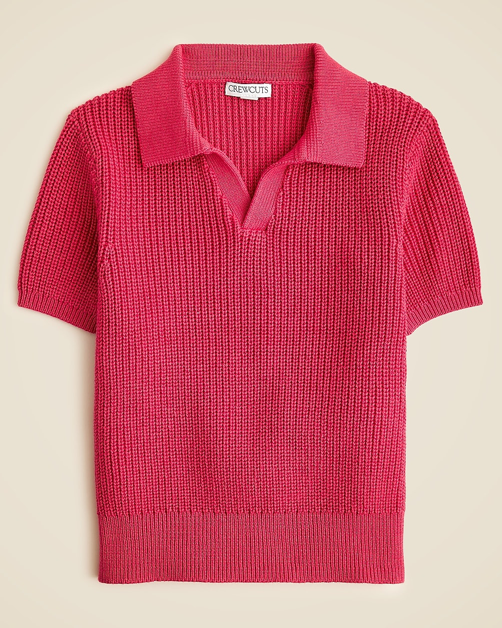 Kids' short-sleeve johnny-collar sweater-polo | J. Crew US