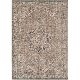 Livabliss Kildonan Brown 8 ft. x 10 ft. Indoor Machine-Washable Area Rug S00161051272 - The Home ... | The Home Depot
