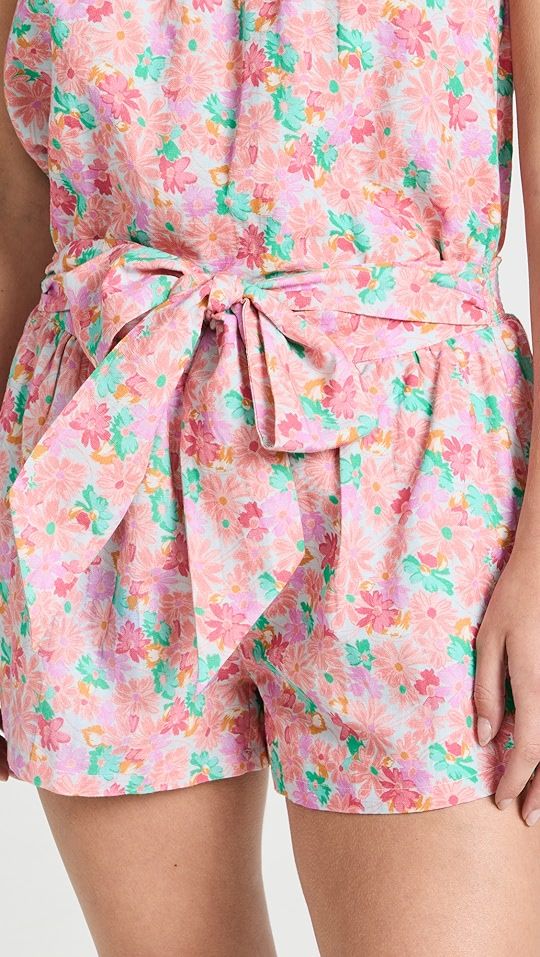Floral Tie Waist Shorts | Shopbop