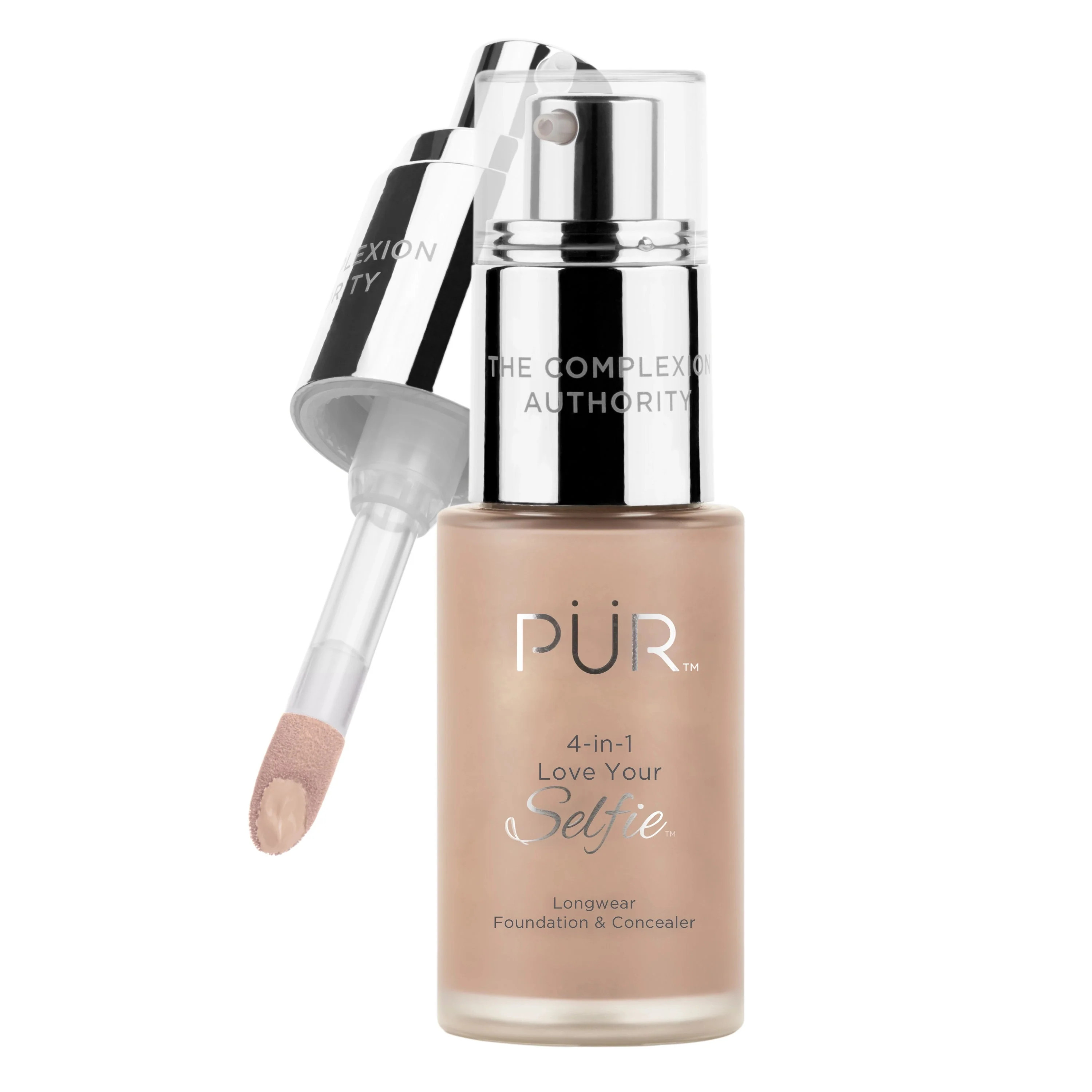 Love Your Selfie Longwear Foundation & Concealer - Warm Nude TP2 - Light Tan w/ Pink Undertones | PUR Beauty