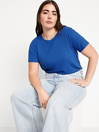 Luxe Crew-Neck T-Shirt | Old Navy (US)