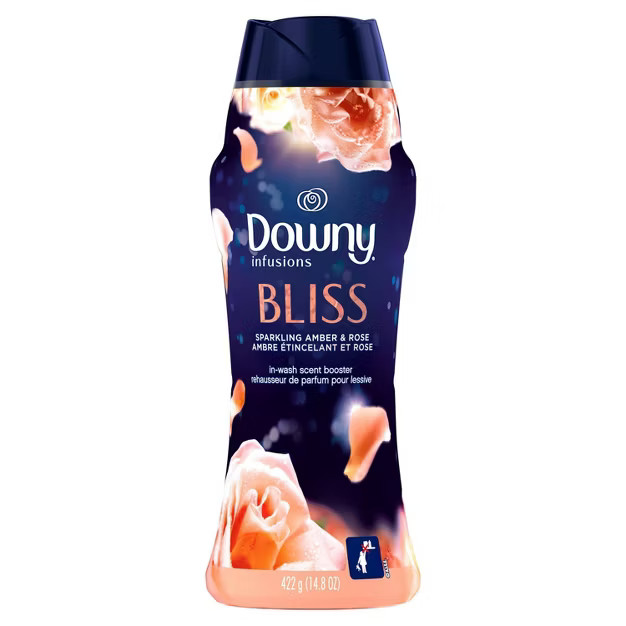 Downy Infusions Bliss Sparkling Amber & Rose In-Wash Scent Booster Beads | Target