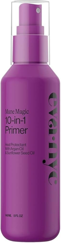 Eva NYC 10-in-1 Hair Primer - New Fine Mist + No-Leak Spray - Sunflower Seed + Argan Oil Heat Pro... | Amazon (US)